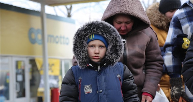 Ukrayna’da son 24 saatte 9 binden fazla kişi tahliye edildi