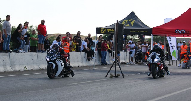 Sezonun 2. Motodrag Yarışı Hamitköy Çevreyolu’nda yapıldı