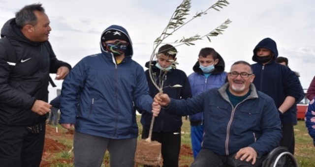 Derinya’da fidan dikme etkinliği