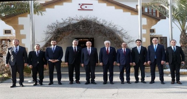Tatar, Kıbrıs Azerbaycan Dostluk Cemiyeti ve Bazı Azeri Milletvekiliyle Görüştü