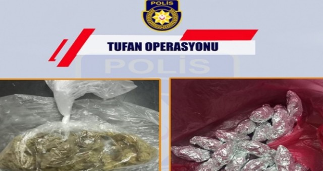 Polis narkotik ekiplerinden Tufan Operasyonu