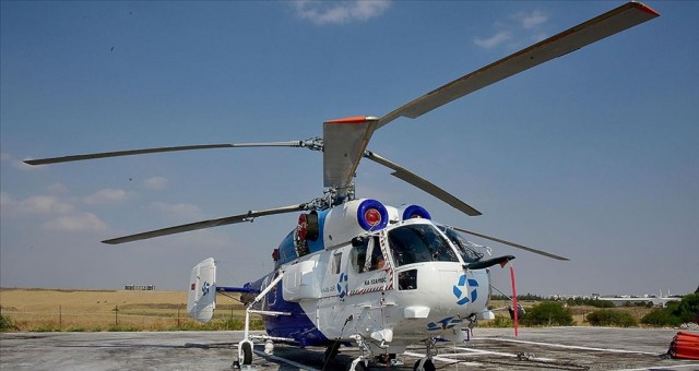 Türkiye’den gelen yangın söndürme helikopteri yaz boyunca KKTC’de konuşlanacak