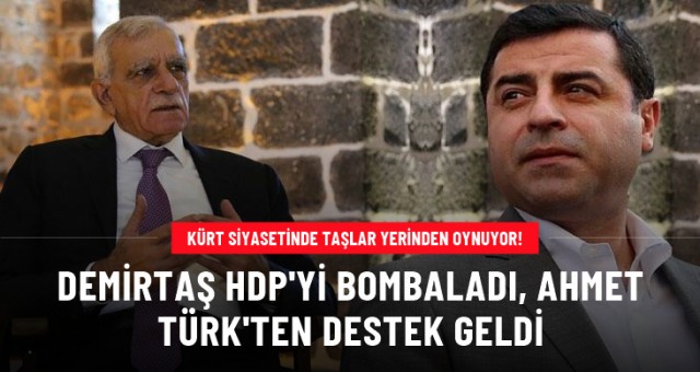 Demirtaş HDP'yi bombaladı