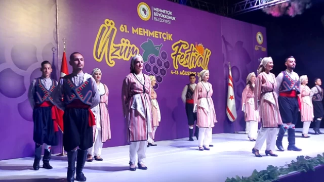 61. Mehmetçik Üzüm Festivali başladı