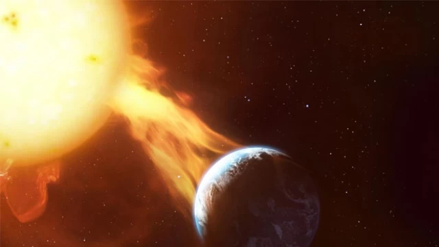 Güneş'te meydana gelen 2 patlama jeomanyetik fırtınaya yol açtı