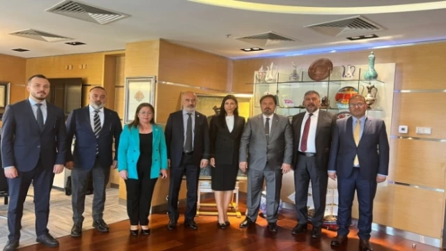 Özdenefe, Türkiye Barolar Birliğini ziyaret etti