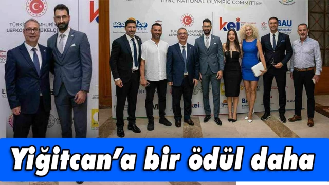 Yiğitcan Hekimoğlu, Birkan Uzun Olimpizm Özel Ödülü'ne layık görüldü