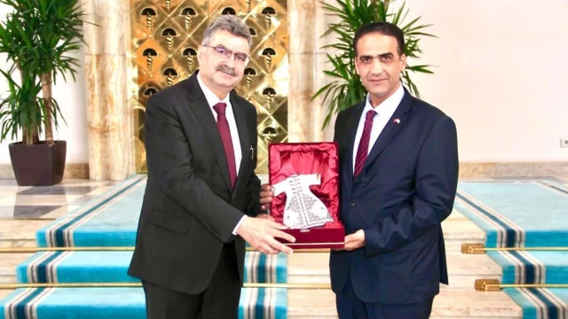 Gardiyanoğlu, TBMM'yi ziyaret etti, Erdem'le görüştü...