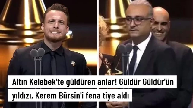 Kerem Bürsin taklidiyle herkesi kahkahaya boğdu