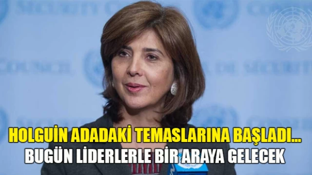 Holguin adadaki temaslarına başladı…