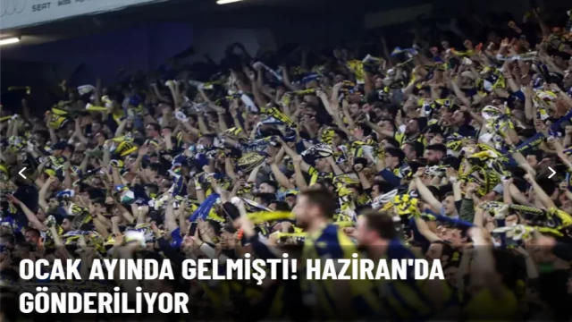 Fenerbahçe'de onun için karar verildi