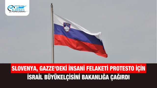 Slovenya, Gazze'deki İnsani Felaketi Protesto İçin İsrail Büyükelçisini Bakanlığa Çağırdı