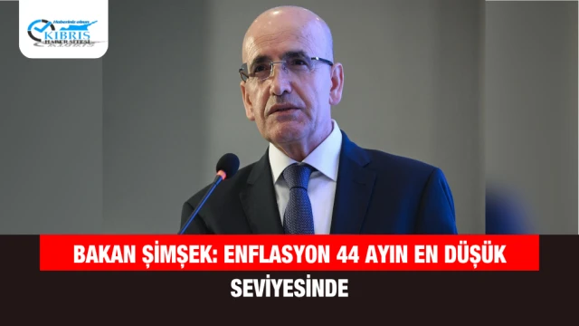 Bakan Şimşek: Enflasyon 44 Ayın En Düşük Seviyesinde