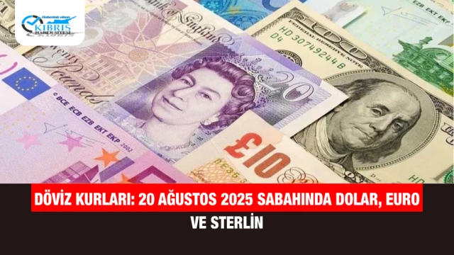Döviz Kurları: 20 Ağustos 2025 Sabahında Dolar, Euro ve Sterlin