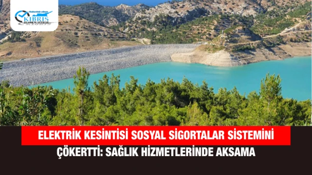 Elektrik Kesintisi Lefkoşa’nın Suyunu Kesti: Geçitköy Barajı’ndan Akış Durduruldu