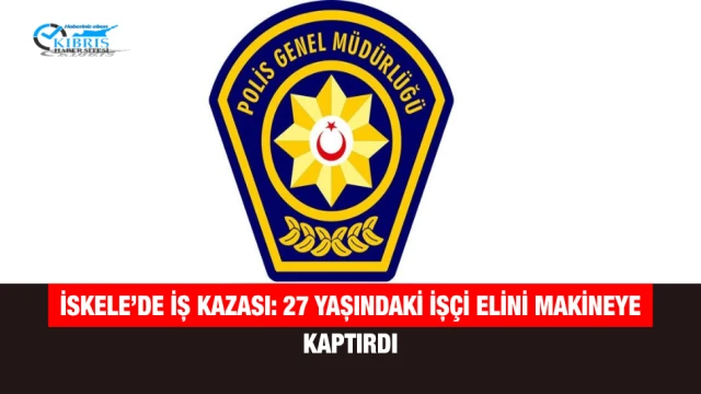 İskele’de İş Kazası: 27 Yaşındaki İşçi Elini Makineye Kaptırdı