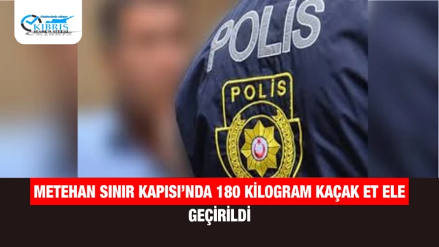 Metehan Sınır Kapısı’nda 180 Kilogram Kaçak Et Ele Geçirildi