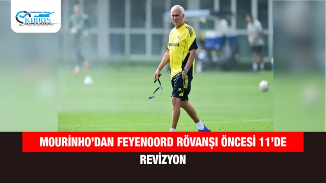 Mourinho’dan Feyenoord Rövanşı Öncesi 11’de Revizyon