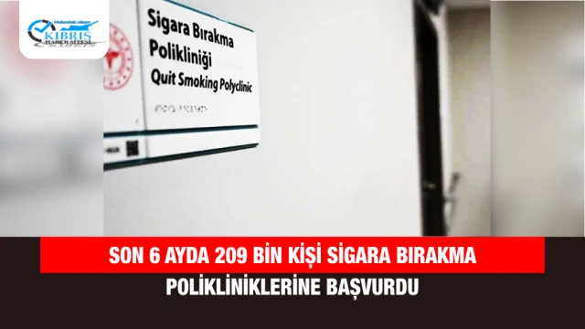 Son 6 Ayda 209 Bin Kişi Sigara Bırakma Polikliniklerine Başvurdu
