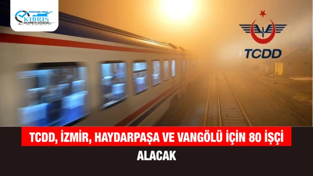 TCDD, İzmir, Haydarpaşa ve Vangölü İçin 80 İşçi Alacak
