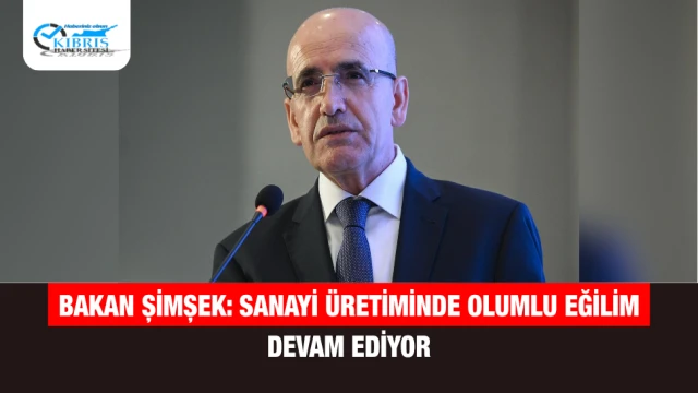 Bakan Şimşek: Sanayi Üretiminde Olumlu Eğilim Devam Ediyor