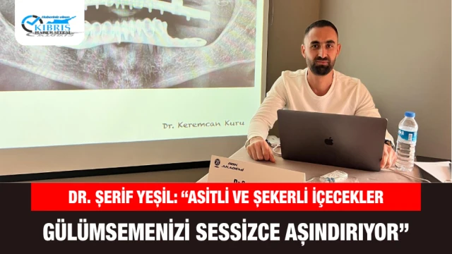 Dr. Şerif Yeşil: “Asitli ve Şekerli İçecekler Gülümsemenizi Sessizce Aşındırıyor”