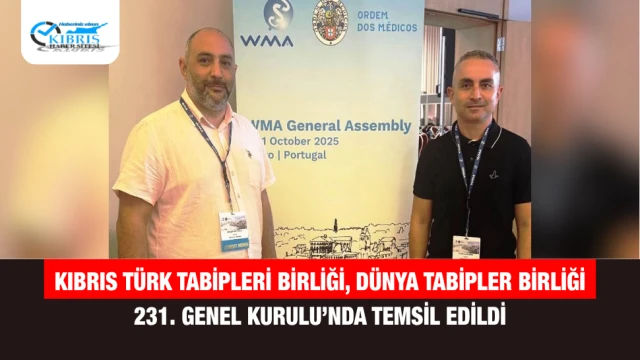 Kıbrıs Türk Tabipleri Birliği, Dünya Tabipler Birliği 231. Genel Kurulu’nda Temsil Edildi