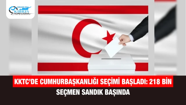 KKTC’de Cumhurbaşkanlığı Seçimi Başladı: 218 Bin Seçmen Sandık Başında