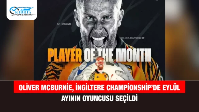Oliver McBurnie, İngiltere Championship’de Eylül ayının oyuncusu seçildi