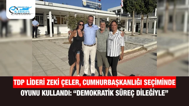 TDP Lideri Zeki Çeler, Cumhurbaşkanlığı Seçiminde Oyunu Kullandı: “Demokratik Süreç Dileğiyle”