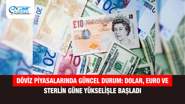 Döviz Piyasalarında Güncel Durum: Dolar, Euro ve Sterlin Güne Yükselişle Başladı
