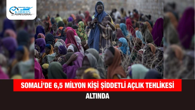 Somali’de 6,5 Milyon Kişi Şiddetli Açlık Tehlikesi Altında