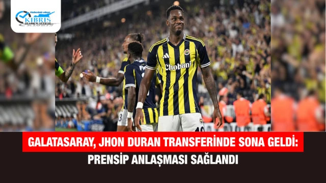Galatasaray, Jhon Duran Transferinde Sona Geldi: Prensip Anlaşması Sağlandı