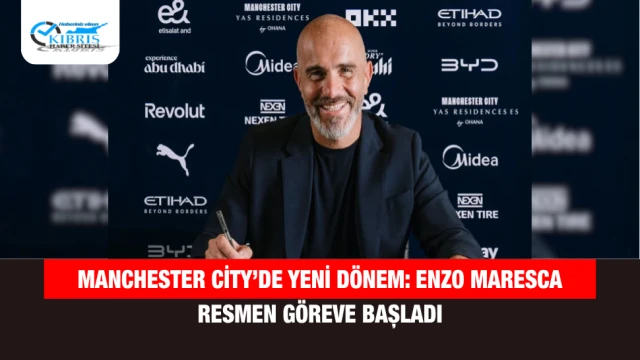 Manchester City’de yeni dönem: Enzo Maresca resmen göreve başladı