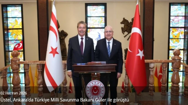 Üstel, Ankara’da Türkiye Milli Savunma Bakanı Güler ile görüştü