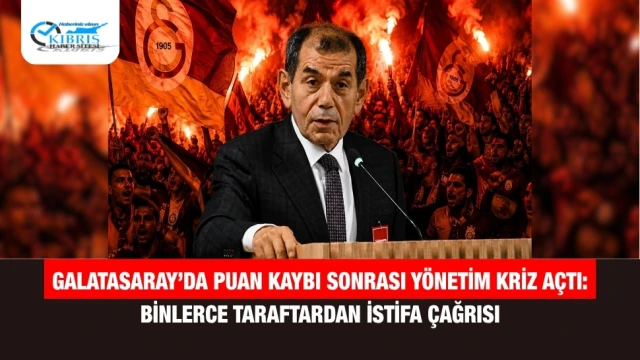 Galatasaray’da Puan Kaybı Sonrası Yönetim Kriz Açtı: Binlerce Taraftardan İstifa Çağrısı