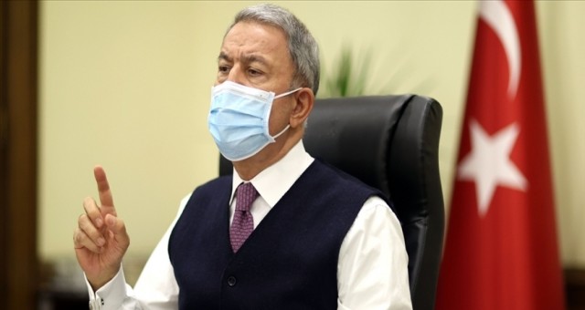 TC Milli Savunma Bakanı Akar:Doğu Akdeniz’de hak ve menfaatlerimizden vazgeçmeyiz