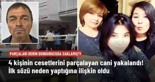 İlk sözlerinde cinayetin sebebini itiraf etti