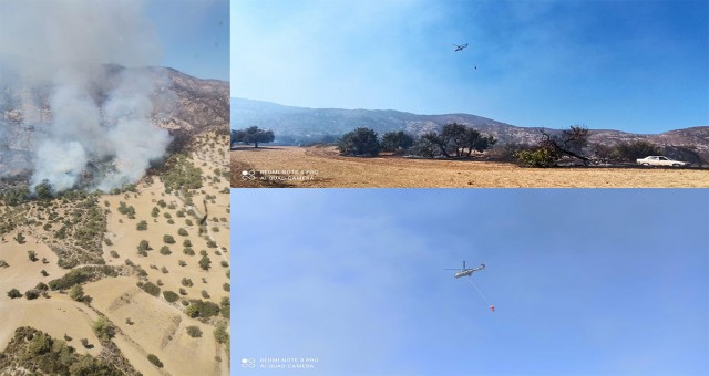 GKK, Cougar helikopteri ile yardıma koştu