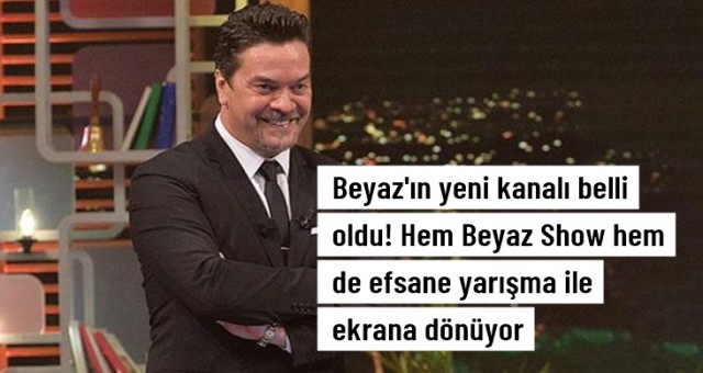 Hem Beyaz Show'u hem Passaparola'yı sunacak