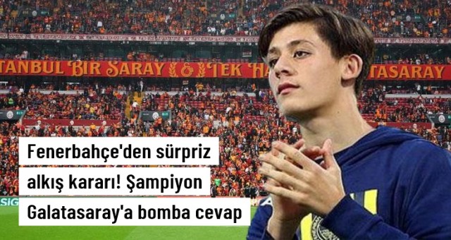 Şampiyon Galatasaray'ı alkışlamayan Fenerbahçe'den bomba cevap