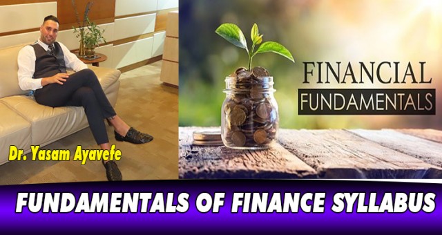 FUNDAMENTALS OF FINANCE SYLLABUS
