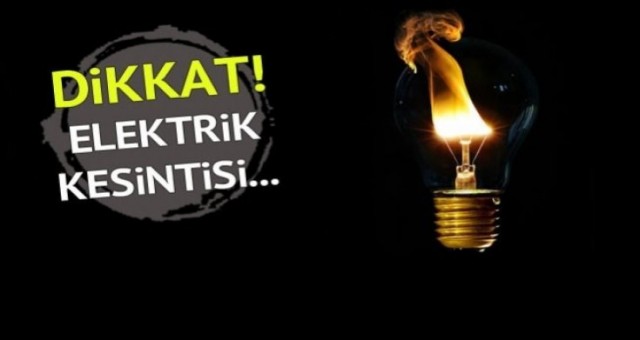 7 saatlik elektrik kesintisi olacak
