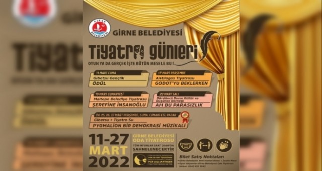 Tiyatro günleri başlıyor