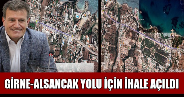 Girne-Alsancak Anayolu II. Etabı’nın tamamlanması için ihale açıldı