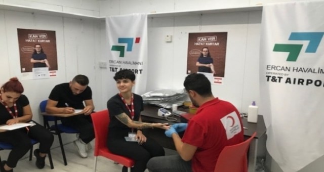 Ercan'da Thalassaemia hastaları için kan bağışı kampanyası...