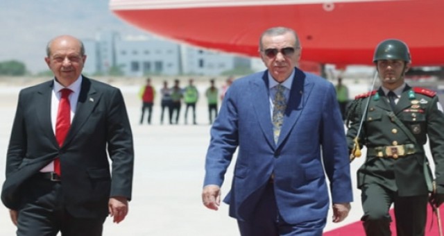 Erdoğan’ın KKTC ziyareti Rum basınında geniş bir şekilde yer aldı