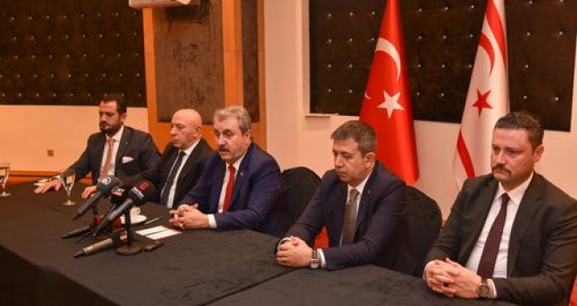 Destici, KKTC’nin tanınması için önce birlik olunması gerektiğini söyledi