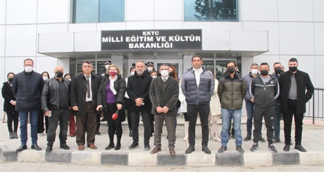 KTÖS, Cihangir-Düzova Okulu’nda tam gün greve gitti