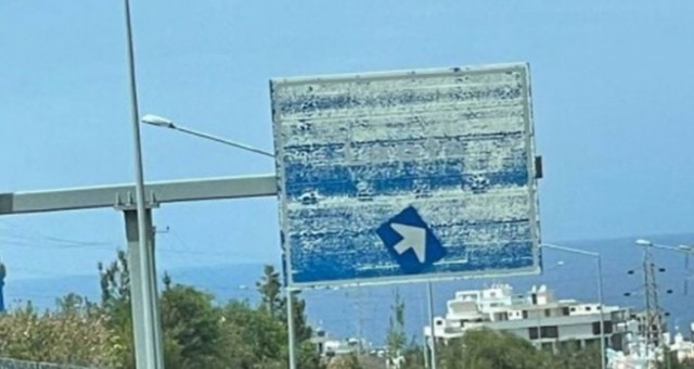 Trafik işaret levhaları yenileniyor!